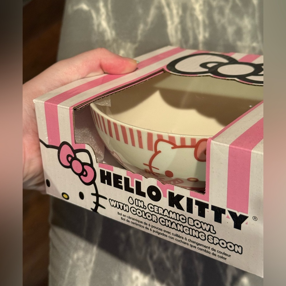 Hello Kitty Bowl and Spoon